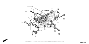 CBR600RR (ABS) Rear Power Unit (Cbr600Ra)