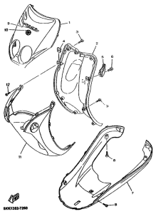 YN50R Ветровое стекло