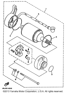 TW200T Стартер