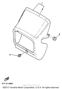 XT350A Обтекатели