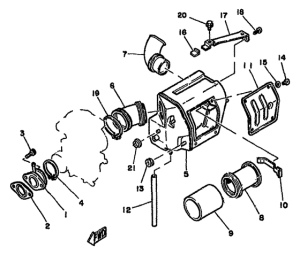 SR250 Впускная система