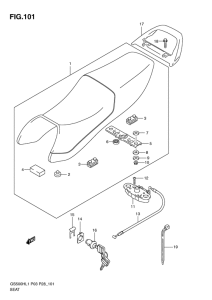 GS500 Пружина