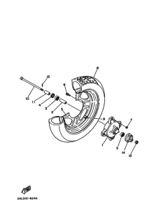 YSR80 YSR80D Transom + tube