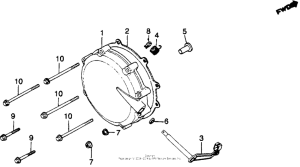 GL1100A Кожух сцепления