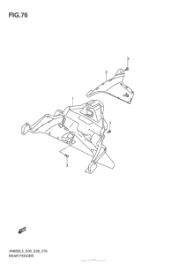 AN650 Задний бампер