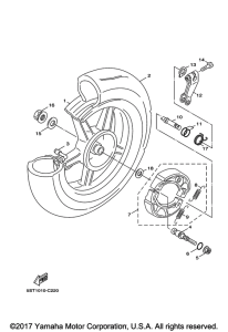 XC50H Переднее колесо