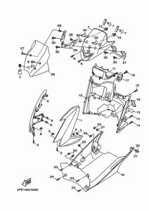 XC125R Ветровое стекло