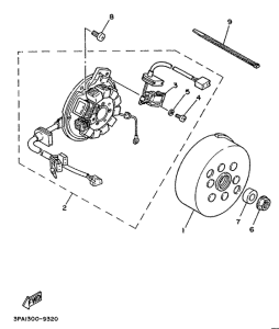 TZR125 Генератор