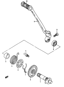RG50 Ножной стартер