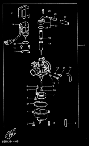 YH50 Карбюратор