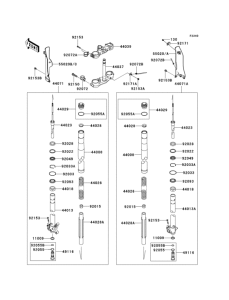  Передняя вилка