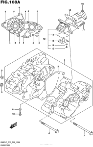 RM85 Картер двигателя