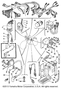 DT250F Электрика