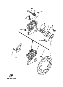  Задний суппорт