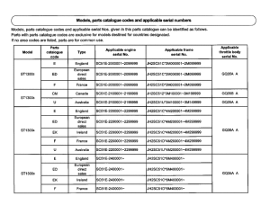 ST1300 *Applicable serial numbers