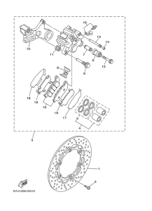 MT01 Задний суппорт