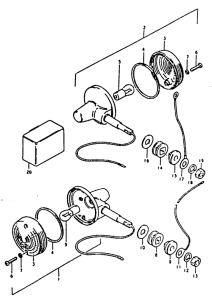 TS125 Поворотники