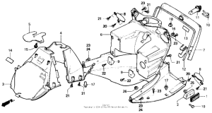 CH150 Front fender 87