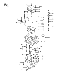 KZ1000 Детали карбюратора