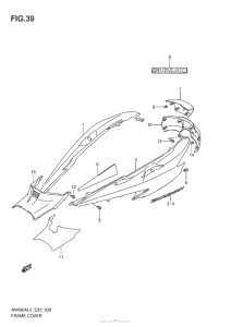 AN400 (ABS) Frame Cover (An400Al3 E33)