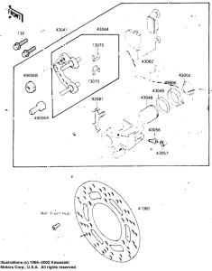  Передний суппорт