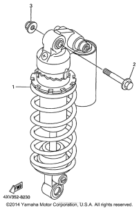 YZF-R1 Задняя подвеска
