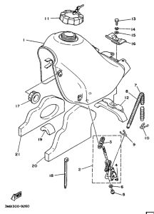DT125E Rpservoir a huile