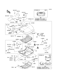 VN1700 Saddlebags(1 / 2)(trunk)