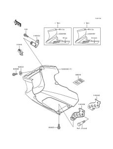  Капот двигателя нижний