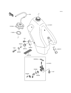  Топливный бак