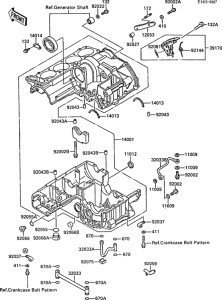 ZL1000 Crankcase(zlt00a-001113-)