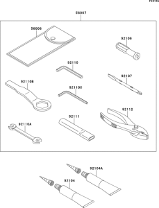 ZX600 Owner`s tools(rbf-rdf)