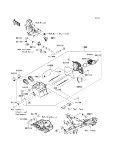 EX250 Воздушный фильтр