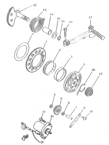 CW50RSX Стартер