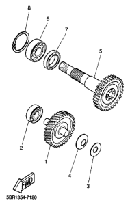 YQ50 Трансмиссия
