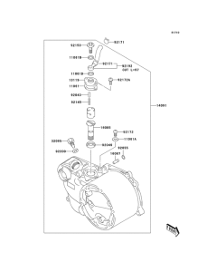 KDX50 Маслонасос
