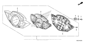 VFR1200F (DCT) Приборы