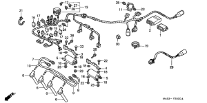 CBR900RR Harness wire
