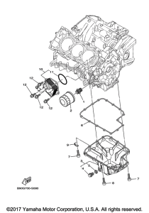 FZ09 Масляный фильтр