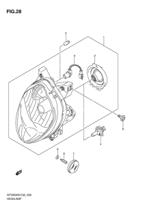 SFV650 (ABS) Фара