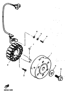 FZR600 FZR600A Generators