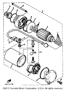 XJ550H Стартер