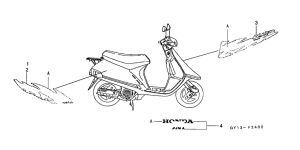SA50S Наклейка