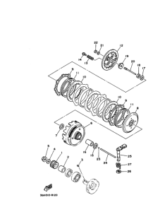 TDR80 Сцепление и сервопривод
