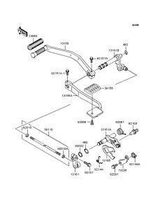 VN1500 Механизм переключения передач