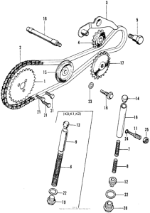 CL70 Натяжитель цепи