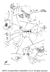 WR250FX Электрика