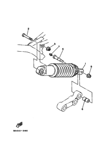 TY250 リヤサスペンシヨン