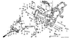  Frame body / oil cooler
