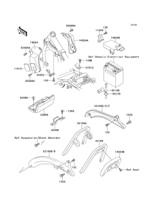 EN500 Короб для АКБ